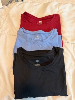 JoyLab Light Blue Crew Neck Tee